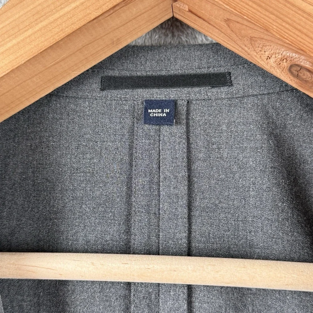 J.Crew Thompson Blazer Mens 40R Gray‎ Viscose Blend Sport Coat Jacket Stretch